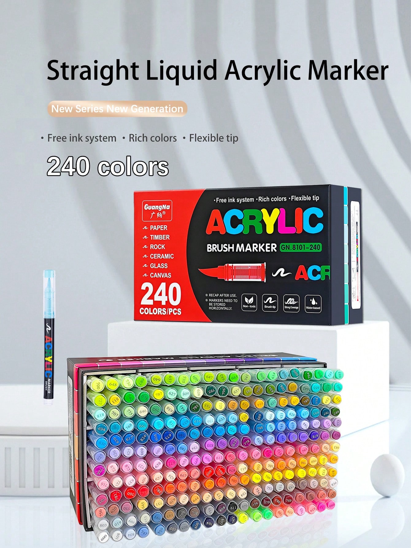 Copic Marker Classic - 12-120 색상 아크릴 페인트 펜 마커