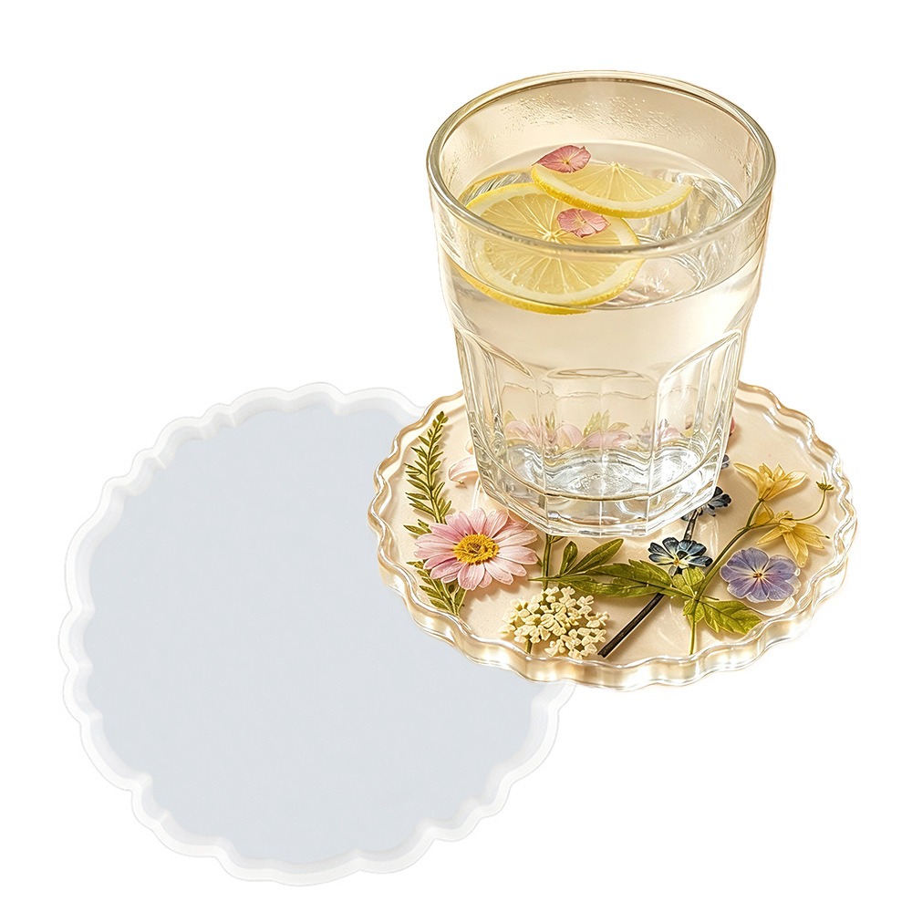Flower Preservation Resin - S0325 DIY 크리스탈 에폭시 레진 코스터