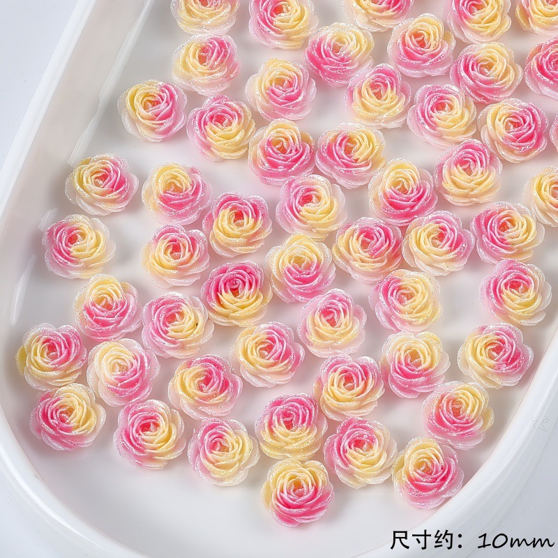 50개 랜덤 색상 타이다이 소프트 레진 장미 비즈 모조 - Flower Preservation Resin 리뷰 및 가격