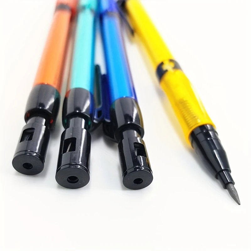 4 가지 색상 2.0mm 기계식 연필은 연필 깎이와 함 - Staedtler Pencil Lumocolor 리뷰 및 가격