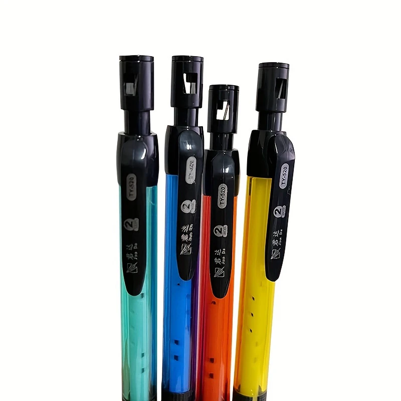4 가지 색상 2.0mm 기계식 연필은 연필 깎이와 함 - Staedtler Pencil Lumocolor 리뷰 및 가격