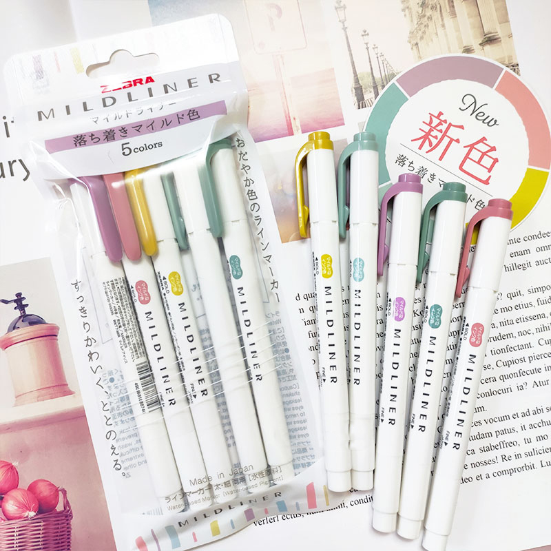 새로운 얼룩말 마일드 라이너 형광펜 마커, DIY, 핸 - Copic Marker Sketch 리뷰 및 가격