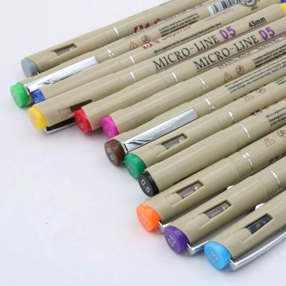 12 가지 색상 다공성 포인트 펜 드로잉 디자인 스케치 - Copic Marker Sketch 리뷰 및 가격