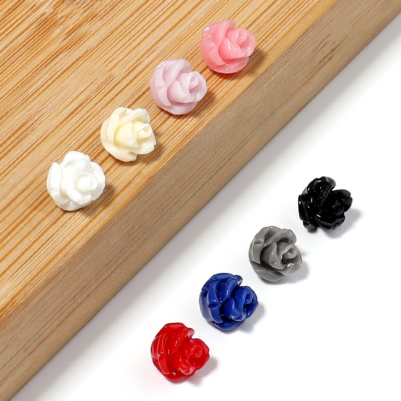 30pcs 수 지 모조 산호 꽃 구슬 6mm 여러 가지 - Flower Preservation Resin 리뷰 및 가격