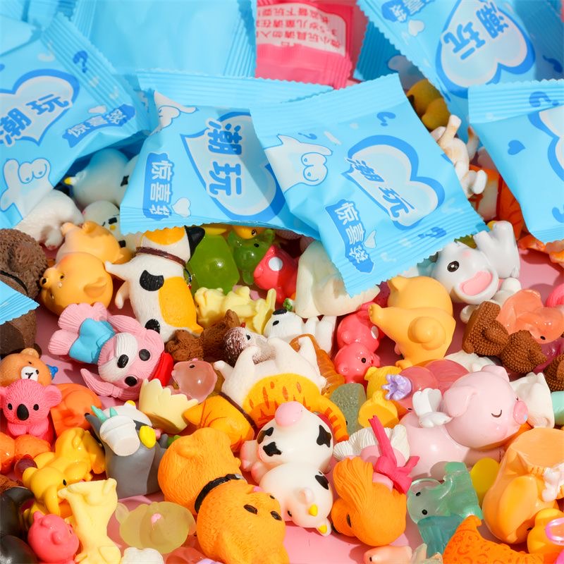 40개/세트 랜덤 만화 블라인드 박스 코끼리 동물 미니 - Resin Craft Ideas 리뷰 및 가격
