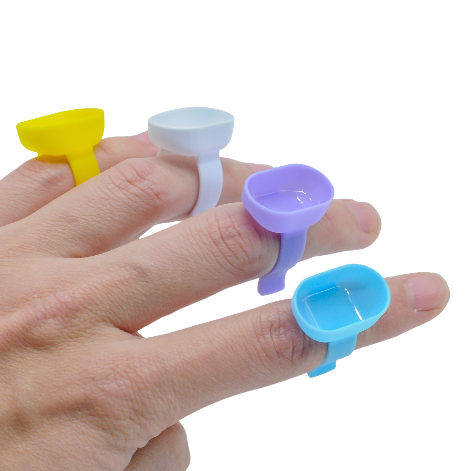 100개 치과용 믹싱 핑거 링 볼 컵 플라스틱 실리콘  - Mixing Cup Silicone 리뷰 및 가격