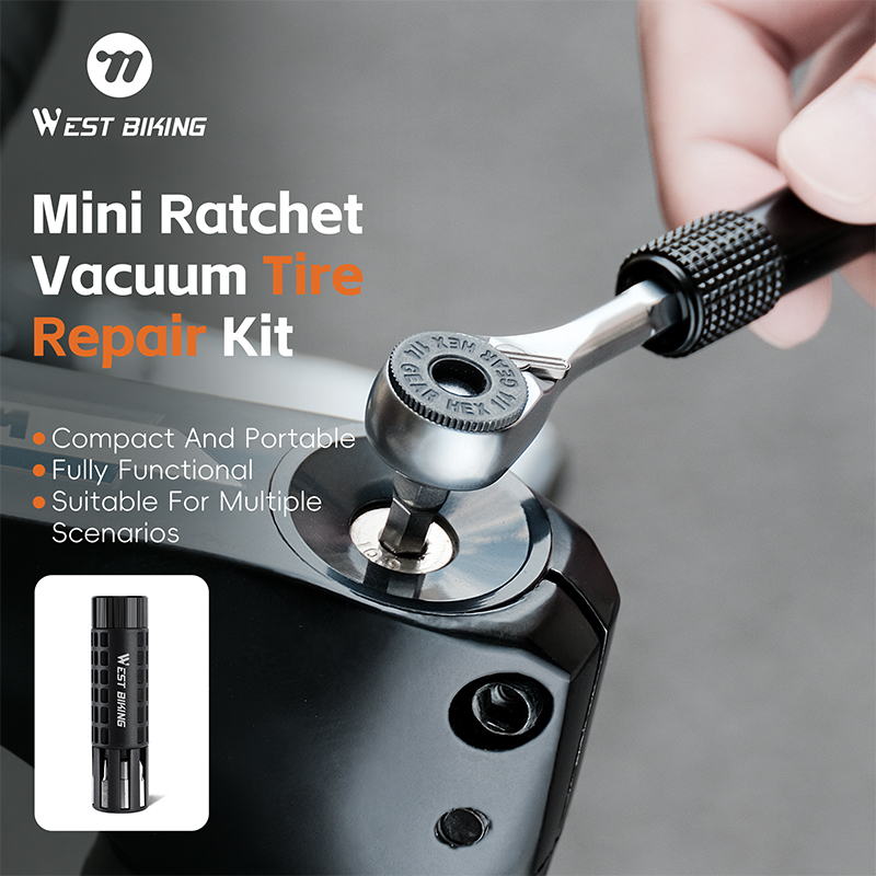 웨스트 바이킹 미니 라쳇 진공 타이어 수리 키트 자전거 - Vacuum Chamber Small 리뷰 및 가격